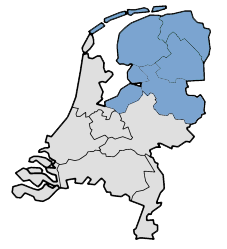 Bewindvoering in Friesland, groningen en Drenthe